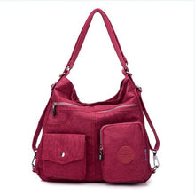 Load image into Gallery viewer, JINQIAOER New Waterproof Women Bag Double Shoulder Bag Designer Handbags High Quality Nylon Female Handbag bolsas sac a main