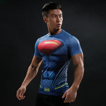 Load image into Gallery viewer, Hot Sale 3D Printed Marvel Punisher Skull T-shirt Men Summer Fashion Short Sleeve Tshirt G ym Compression Men T Shirt Tops&amp;Tees