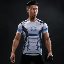 Load image into Gallery viewer, Hot Sale 3D Printed Marvel Punisher Skull T-shirt Men Summer Fashion Short Sleeve Tshirt G ym Compression Men T Shirt Tops&amp;Tees