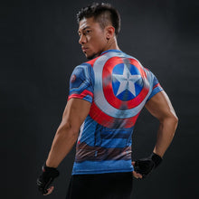 Load image into Gallery viewer, Hot Sale 3D Printed Marvel Punisher Skull T-shirt Men Summer Fashion Short Sleeve Tshirt G ym Compression Men T Shirt Tops&amp;Tees