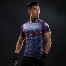 Load image into Gallery viewer, Hot Sale 3D Printed Marvel Punisher Skull T-shirt Men Summer Fashion Short Sleeve Tshirt G ym Compression Men T Shirt Tops&amp;Tees