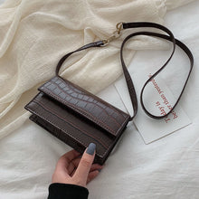 Load image into Gallery viewer, Stone Pattern Crossbody Bags For Women 2019 Small Pu Leather Purses and Handbags New Designer Ladies Shoulder Messenger Bag