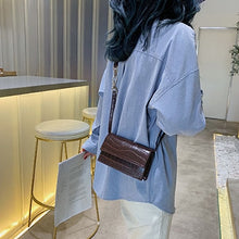 Load image into Gallery viewer, Stone Pattern Crossbody Bags For Women 2019 Small Pu Leather Purses and Handbags New Designer Ladies Shoulder Messenger Bag