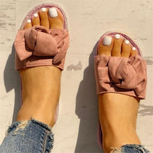 Load image into Gallery viewer, Litthing New Summer Slippers Women Bow Summer Sandals Slipper Indoor Outdoor Flip-flops Beach Shoes Female Fashion Shoes