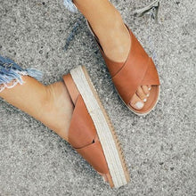 Load image into Gallery viewer, Slides Sexy Leopard Flip Flop Sandals Summer Women Slippers Open Toe Platform Casual Shoes Ladies Outdoor Beach Female Girl