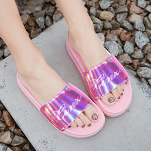 Load image into Gallery viewer, Rhinestone Women Slippers Flip Flops Summer Slides Women Shoes Crystal Diamond Bling Beach Slides Sandals Casual Shoes Slip On