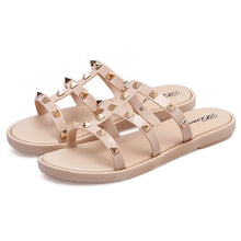 Load image into Gallery viewer, Rhinestone Women Slippers Flip Flops Summer Slides Women Shoes Crystal Diamond Bling Beach Slides Sandals Casual Shoes Slip On