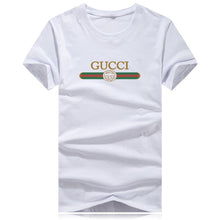 Load image into Gallery viewer, Men Casual EA7 Tee Shirts Hip Hop Fashion Designer T Shirt Unisex Cotton Short Sleeve Tee Shirts Loose Large Leisure T-shirt