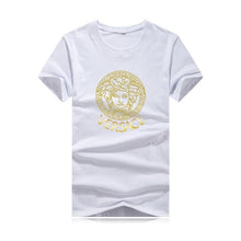 Load image into Gallery viewer, Men Casual EA7 Tee Shirts Hip Hop Fashion Designer T Shirt Unisex Cotton Short Sleeve Tee Shirts Loose Large Leisure T-shirt