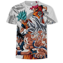 Load image into Gallery viewer, Man's T Shirt New Hot Seven Dragon Ball Series 3D Digital Printing Men's Short Sleeve T Shirt Game Of Thrones T Shirt Top Tees