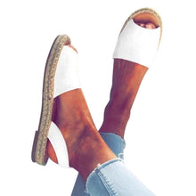 Load image into Gallery viewer, Sandals Women Roman Flat Ankle Strap Retro Summer Casual For Ladies Female Comfort Shoes Fish Mouth Slippers Plus 43
